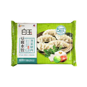 白玉荠菜猪肉豆腐水饺 350g