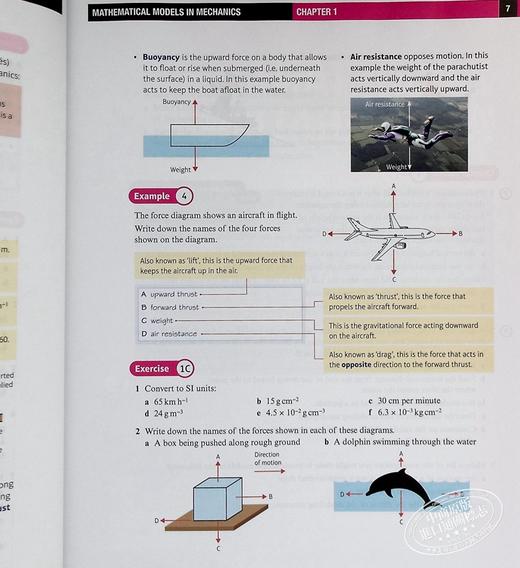 预售 爱德思国际A级数学力学1学生手册 Edexcel International A Level Mathematics Mechanics 1 Student Book 商品图6