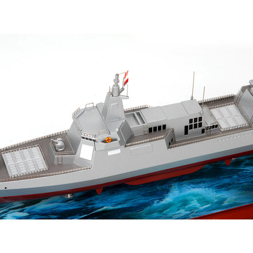 1:400特尔博055导弹驱逐舰模型军舰模型成品合金军事战舰南昌舰 商品图4
