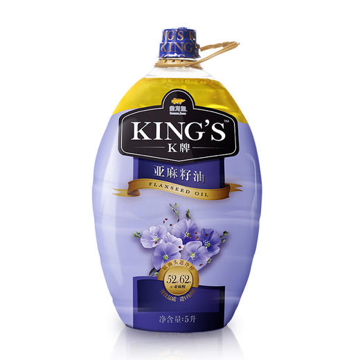金龙鱼KINGS亚麻籽油5L 商品图0