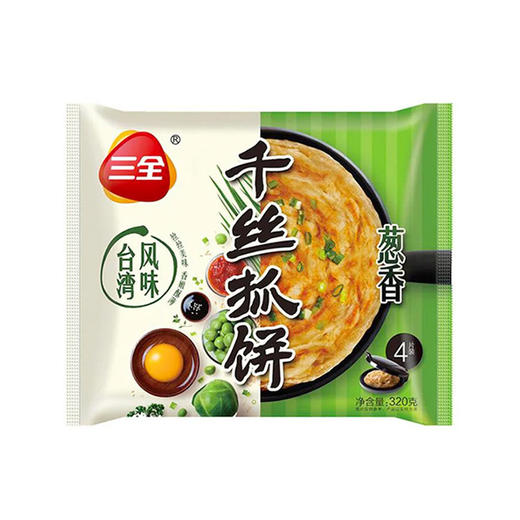 三全千丝手抓饼 葱油味 320g 商品图0