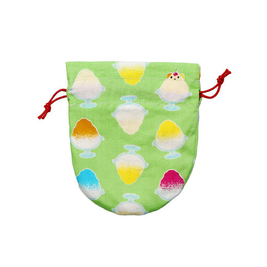 HUJI祤集Pippin收纳袋插画小动物刨冰 商品图0