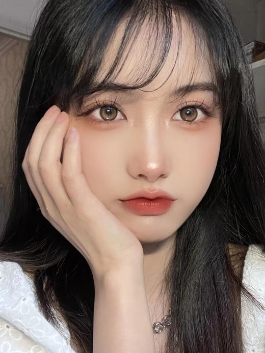 【大直径】EALLAGIRL-唐茶棕-14.5mm【年抛 0-800度 无525-575】 商品图1