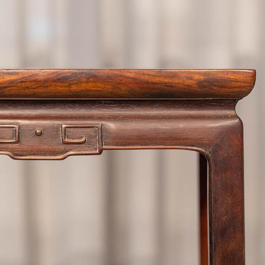 二十世纪 红木回纹花几（一对） 商品图3