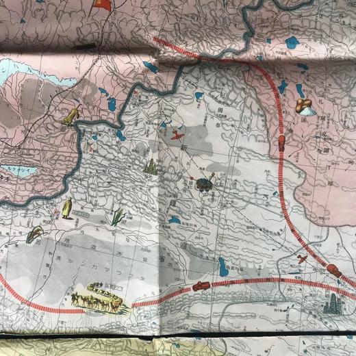 明治25年（1892年） 大阪每日新闻社 东亚形势图解 商品图9