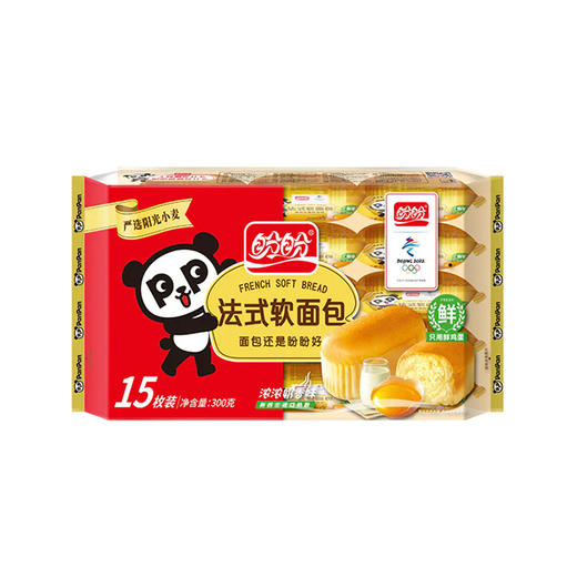 盼盼软面包 奶香味 300g 商品图0