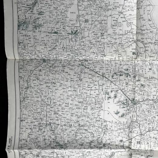 1932年战时地图 中国上海及扬子江东部地图（双面地图） 商品图9