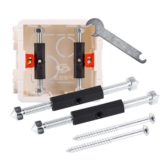 【10件套】86/118暗盒修复器底盒接电线盒撑杆 修复神器开关插座固定器-S仓 商品图1