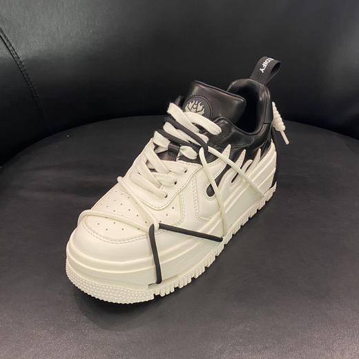 LFGJ 15101 渐变拼色厚底老爹鞋增高运动休闲鞋女鞋潮 商品图3