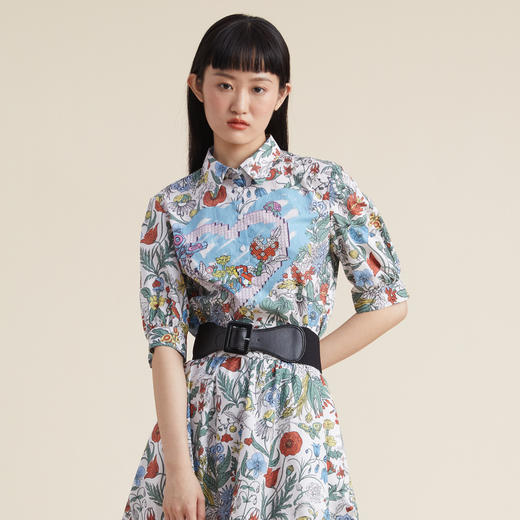 谜底2022夏季新款配饰皮带小众设计蝴蝶结形状腰封女222MQ0933 商品图1