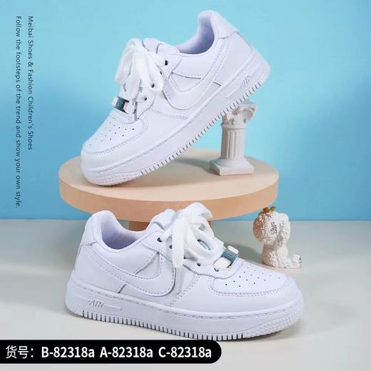 快乐叮当 8231a 假系带低帮小白鞋  35-37 38-40 特价 商品图1