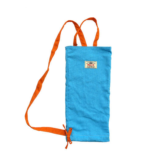 HUJI祤集花袋插画棉麻拼色 商品图3