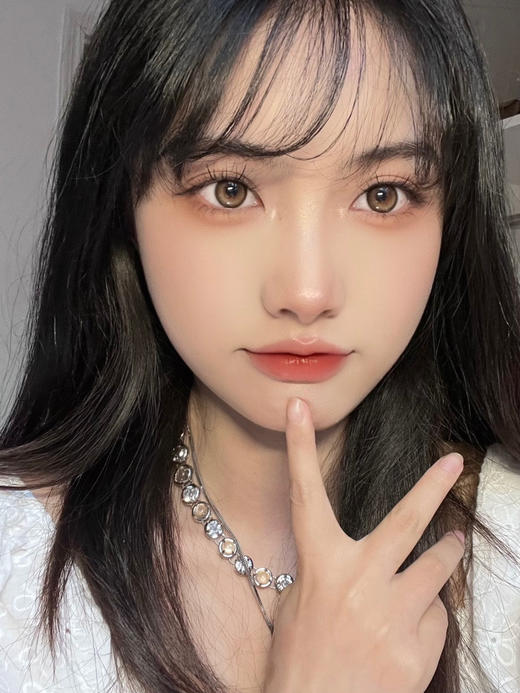 【大直径】EALLAGIRL-唐茶棕-14.5mm【年抛 0-800度 无525-575】 商品图2