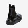 ALEXANDER MCQUEEN 亚历山大.麦昆 男士小牛皮 Hybrid 切尔西中靴 黑色 586198 WHX52 1000 商品缩略图2