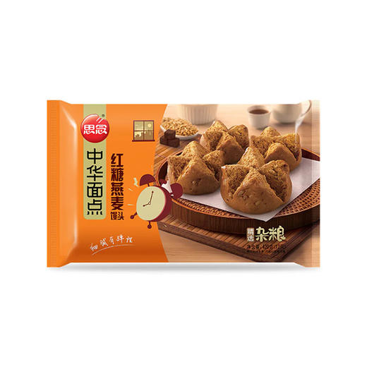 思念中华面点红糖燕麦馒头 420g 商品图0