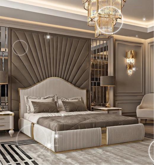 轻奢风卧室 商品图0