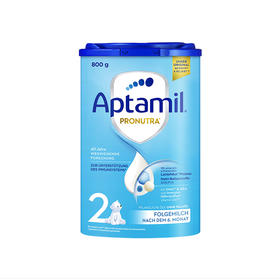 【包邮含税2段】 德国爱他美Aptamil经典版2段（6-10月）800g