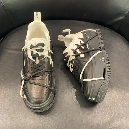 LFGJ 15101 渐变拼色厚底老爹鞋增高运动休闲鞋女鞋潮 商品图2