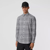 BURBERRY 巴宝莉 男士格纹棉质长袖衬衫 格子 8055491 A6114 商品缩略图1