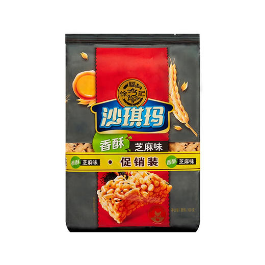 徐福记八庄沙琪玛  芝麻味 160g 商品图0