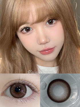 【大直径】EALLAGIRL-奶糖小香-14.5mm【年抛 0-800度 无525-575】