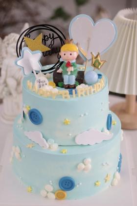 【生日蛋糕】双层小王子款