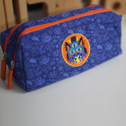 DJECO高颜值大容量笔袋/化妆刷等多功能包 商品图5