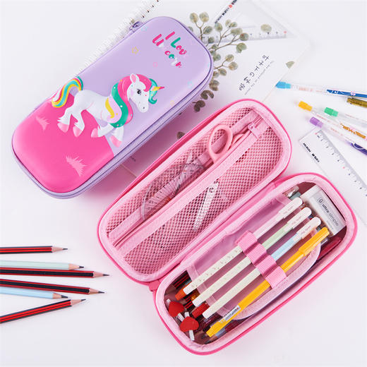 Antelep笔袋 UNISUN大容量多层多功能卡通笔袋减压笔盒笔盒  合集 商品图11