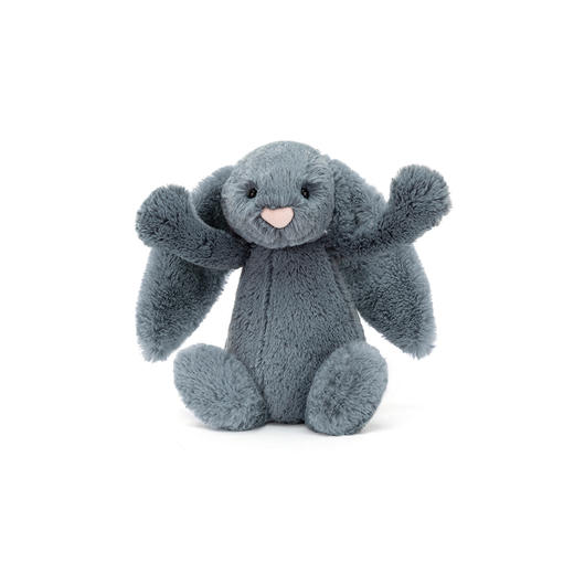 Jellycat 害羞系列 邦尼兔 灰蓝色 18cm 商品图0
