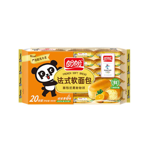 盼盼软面包 香橙味 400g 商品图0