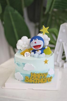 【生日蛋糕】哆啦A梦机器猫云朵款