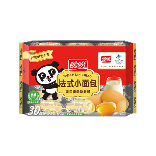 盼盼法式奶香小面包 600g 商品图0