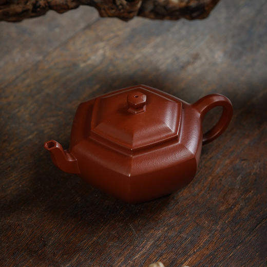 龙德堂陶艺 徐飞《六方碗玉》原矿大红袍 210 cc 商品图3