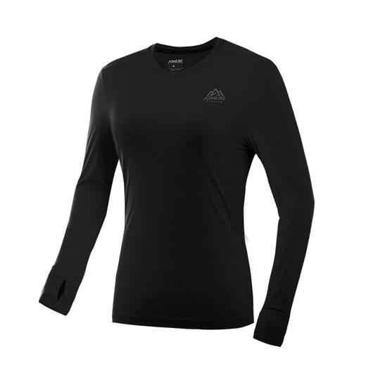 奥尼捷女式 运动长T速干轻量跑步长袖透气柔软运动衫跑步健身运动长袖FW5133 商品图6