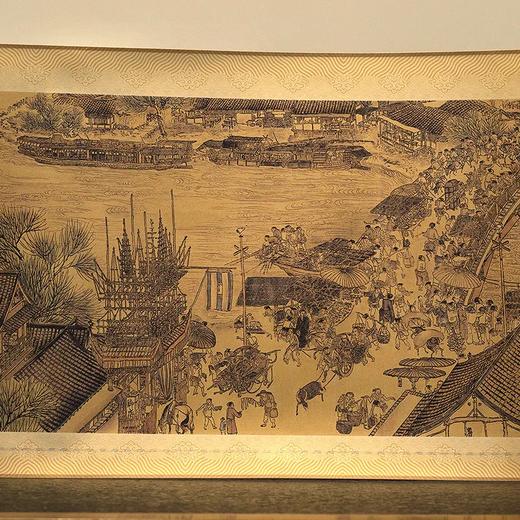 现货包邮《清明上河图》丝绸珍藏版，原迹复刻，9米超长卷 商品图7