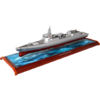 1:400特尔博055导弹驱逐舰模型军舰模型成品合金军事战舰南昌舰 商品缩略图5