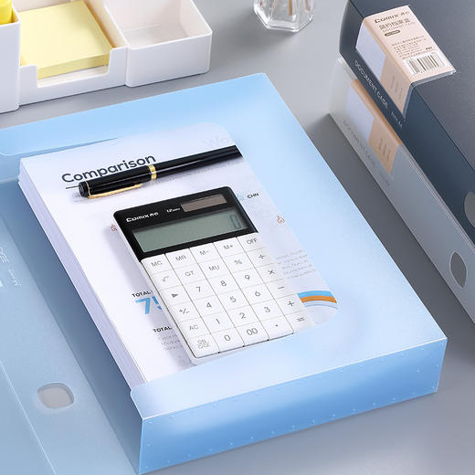 齐心 A1285 简约档案盒55mm A4 商品图4