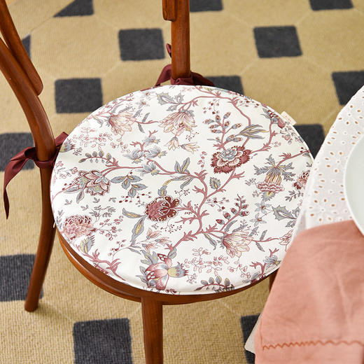 莫利斯圆形椅垫舒适柔软椅垫 商品图2