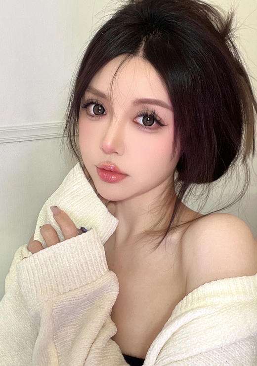 【大直径】EALLAGIRL-黑糖椰汁-14.5mm【年抛 0-800度 无525-575】 商品图4