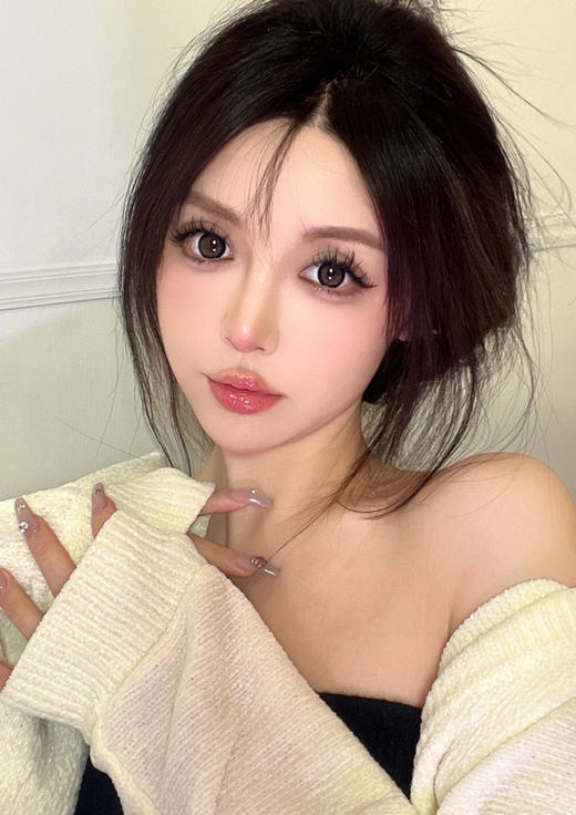 【大直径】EALLAGIRL-黑糖椰汁-14.5mm【年抛 0-800度 无525-575】 商品图3