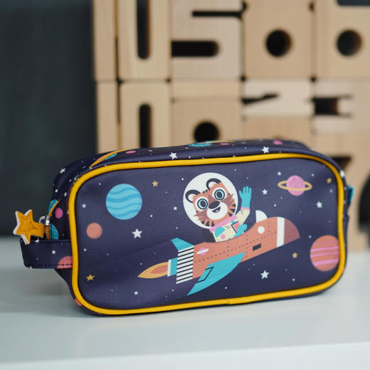 DJECO高颜值大容量笔袋/化妆刷等多功能包 商品图4