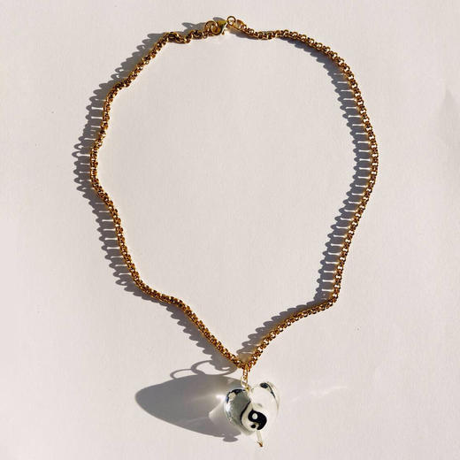 订购8周到｜Ninfa-Balance Heart-太极阴阳 项链［葡萄牙设计师］ 商品图0