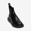 ALEXANDER MCQUEEN 亚历山大.麦昆 男士小牛皮 Hybrid 切尔西中靴 黑色 586198 WHX52 1000 商品缩略图1