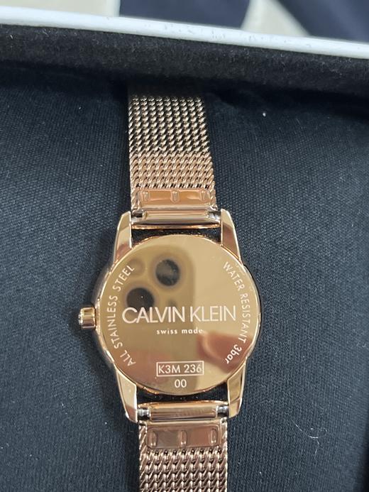 FQK3M23626 卡尔文克雷恩Calvin Klein ck手表女士手表表简约气质24mm小金表礼物 商品图5