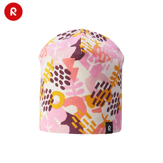 reima男女儿童大童帽子秋季新款双面针织印花轻薄透气休闲帽 商品图6