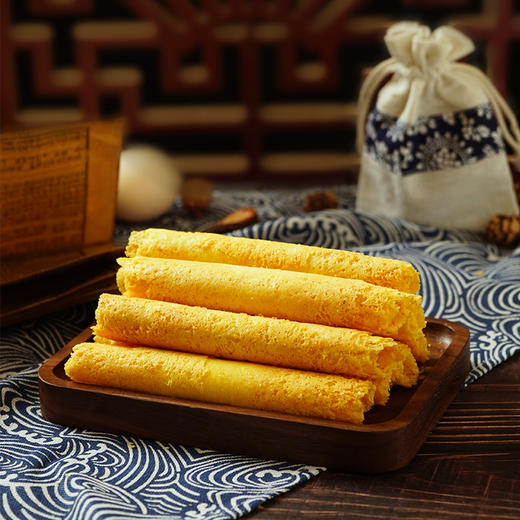 广州老字号广御园食品原味香脆蛋卷150g*2 商品图0