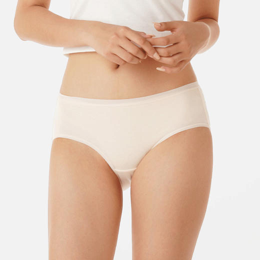 都市丽人基础系列舒肤棉单品内裤三角中叉女士内裤LK25Q6 商品图0