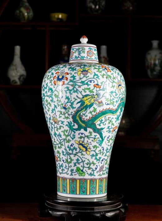 斗彩龙凤穿花梅瓶 商品图0