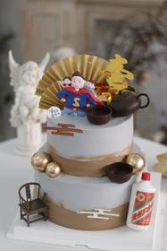 【生日蛋糕】超人爸爸款