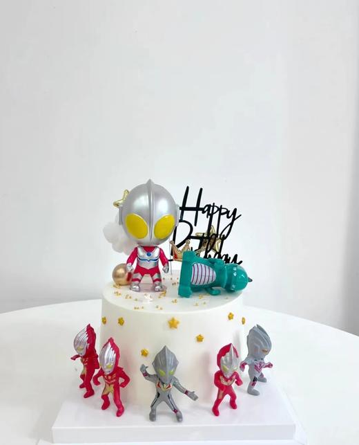 【生日蛋糕】奥特曼打小怪兽 商品图0